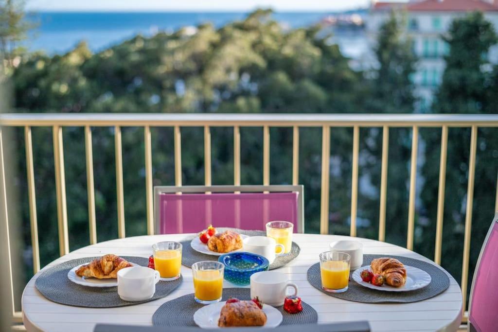 Le Fontana Rosa - Vue Mer - Terrasse - Parking Inclus Menton Dış mekan fotoğraf